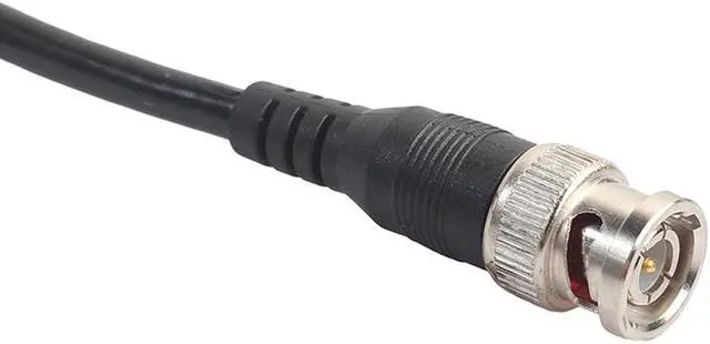 Alt view image 3 of 6 - 1m BNC Male Plug to Dual Alligator Clip Oscilloscope Testing Lead Cable Probe Electrical Tool Accessories