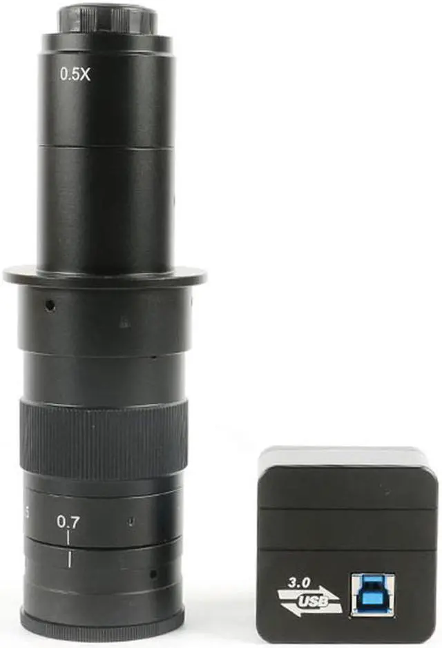 Main image of 5MP USB 3.0 High Speed 1/2.5" Industry Digital Video Microscope Camera 180X C-mount Lens For Phone Repair