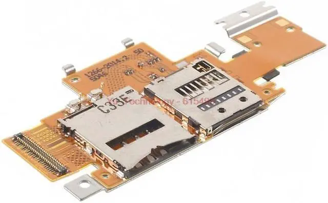 Main image of SIM Card and SD Card Reader Contact Flex Cable for Sony Xperia Tablet Z