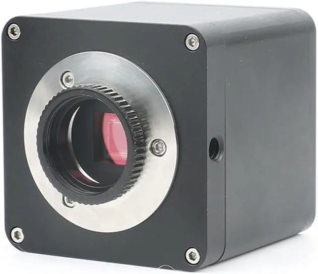 Alt view image 4 of 7 - 2020 New 4MP 1080P 60FPS FHD HDMI C Mount Digital Industrial Video Microscope Camera Video Image Storage UI Measurement Scale