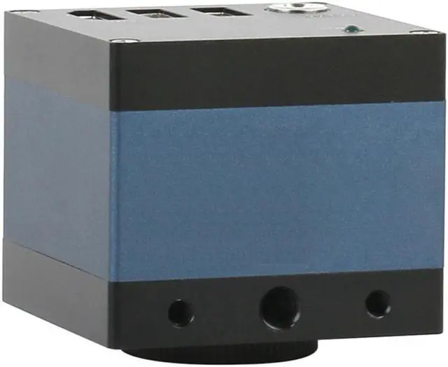 Alt view image 5 of 6 - NEW 2K 1080P HDMI Measurement Video Microscope Camera U Disk Storage Video Recorder 180X C-Mount Lens For Phone PCB Soldering