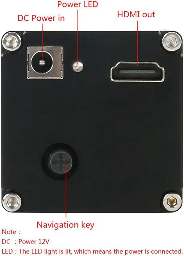 Alt view image 3 of 7 - 2020 NEW HDMI Industrial Video Microscope & Adjustable LED Microscope Lamp & 200X C-Mount Lens For Phone Repair Soldering