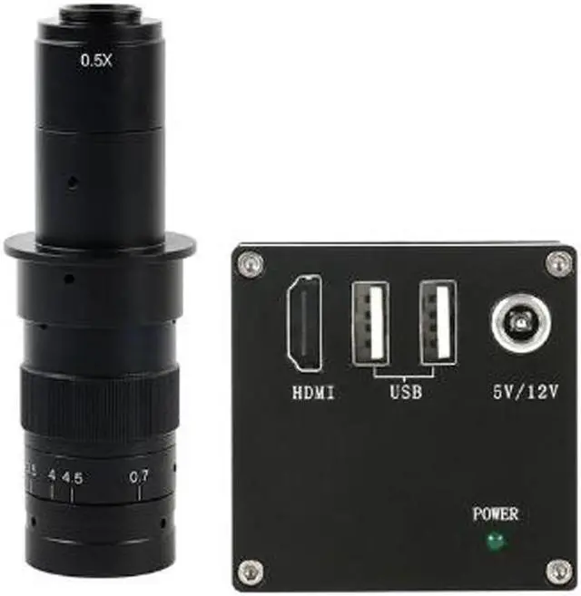 Main image of NEW 2K 1080P HDMI Measurement Video Microscope Camera U Disk Storage Video Recorder 180X C-Mount Lens For Phone PCB Soldering