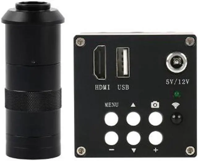 Main image of 16MP 1080P HDMI Industrial Electronic Digital Video Microscope & 100X C-Mount Lens Support U disk Storage Video with Pictures
