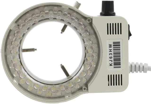 Alt view image 3 of 7 - 1080P HD HDMI Industrial Electronic Digital Video Microscope Camera & 500X C-Mount Lens Whit 56-LED Adjustable Ring Light