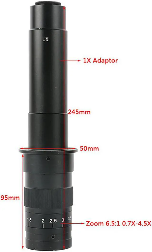 Alt view image 2 of 7 - 5MP USB 3.0 High Speed 1/2.5" Industry Digital Video Microscope Camera 300X C-mount Lens For Phone Repair