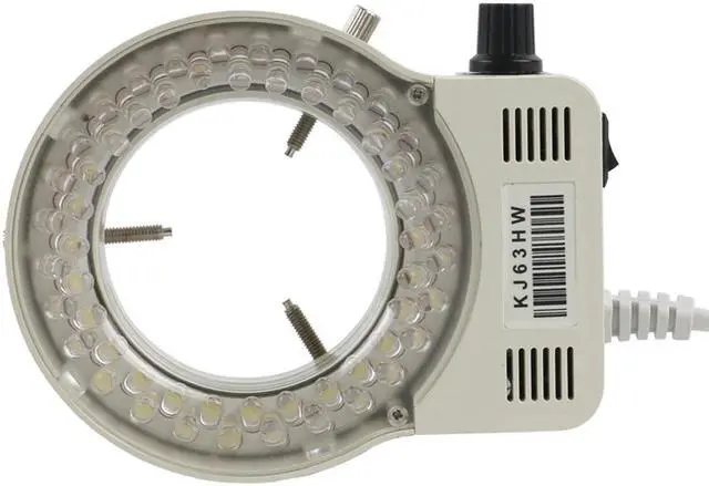 Alt view image 7 of 7 - 2MP 1080P HDMI Industrial Video Microscope Camera & 200X C-Mount Lens Whit 56-LED Adjustable Ring Light For Phone Tablet PC PCB IC Observe Soldering