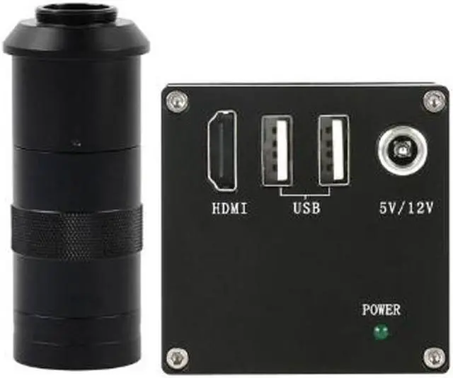 Main image of HD 2K 1080P HDMI Measurement Video Microscope Camera U Disk Storage Video Recorder 100X C-Mount Lens For Phone PCB Soldering