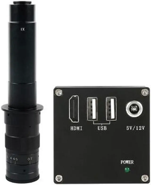 Main image of HD 2K HDMI Measurement Video Microscope Camera U Disk Storage Video Recorder 300X C-Mount Lens For Phone PCB Soldering