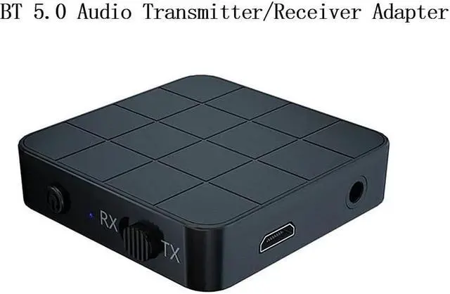 Alt view image 3 of 7 - 2 in 1 BT 5.0 Audio Transmitter Receiver Adapter Portable 2 In1 Wireless Audio Adapter RX/TX Mode for TV Car Computer