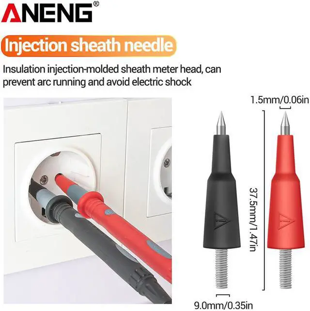 Alt view image 5 of 7 - ANENG PT1028 1000V 22In 1 Multi-Function Multimeter Leads Combination Test Cable Universal Meter Test Multimeter Pen Multimetro & Packing Box