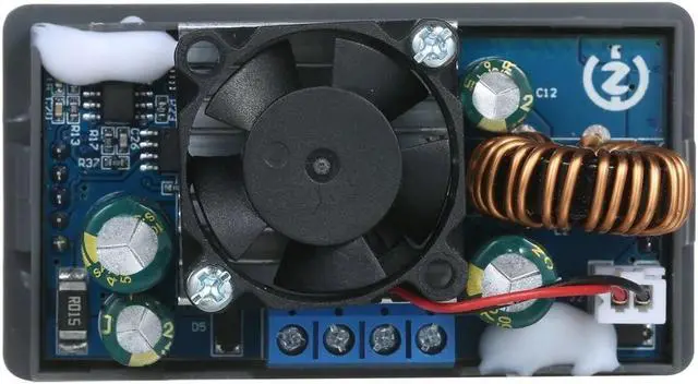 Alt view image 6 of 7 - Digital Control Module 5A 80W Constant Voltage Current Programmable Power Supply Module Adjustable Voltage Regulator Data Storage DC Power Module