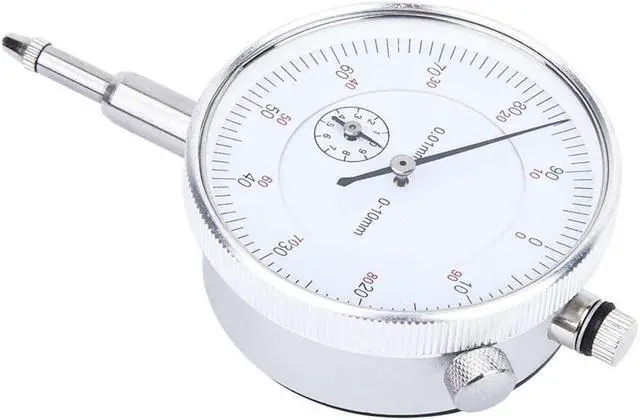 Alt view image 2 of 7 - 0-10mm Range Dial Gauge 0 01mm Mechanical Dial Indicator Measure Tool