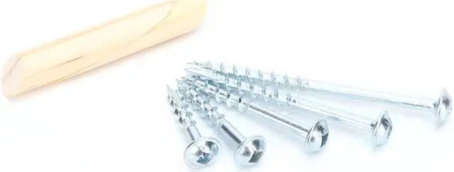 Alt view image 4 of 6 - Hole Screw Carbon Steel & Wood Self Drilling Screws Decoration For Carpentry Farms Building Industrial