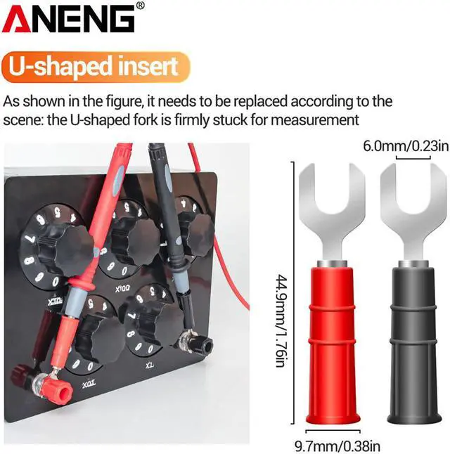 Alt view image 3 of 7 - ANENG PT1028 1000V 22In 1 Multi-Function Multimeter Leads Combination Test Cable Universal Meter Test Multimeter Pen Multimetro & Packing Box