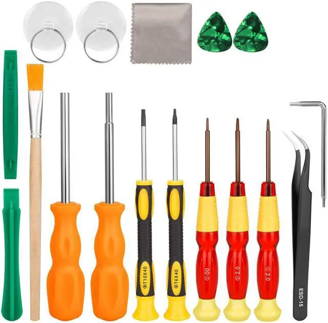 Main image of 17 In1 Professional Full Security Screwdriver Game Bit Repair Tool Kit For Nintendo Switch Joycon New 3Ds And Nintendo Wii Nes