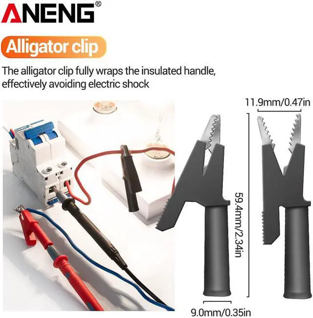 Alt view image 4 of 7 - ANENG PT1028 1000V 22In 1 Multi-Function Multimeter Leads Combination Test Cable Universal Meter Test Multimeter Pen Multimetro & Packing Box