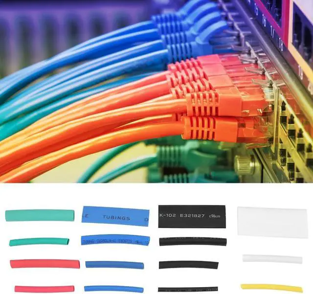 Alt view image 3 of 6 - 670pcs Mixed-colored Heat Shrink Tubes Tubing Wrap Cable Sleeve Shrinkable Tube Electric Tools