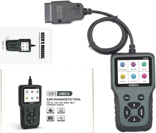 Alt view image 3 of 4 - Professional Automotive Scanner Odometer Adjustment Mileage Programmer Auto Mileage Correction On-Board Diagnostic Car Diagnostic Tool