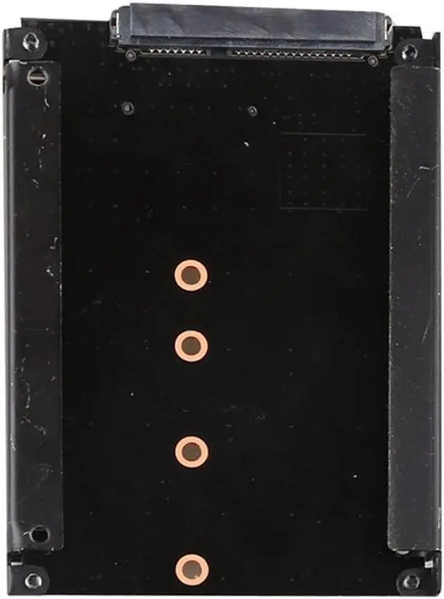 Alt view image 3 of 5 - M.2 NGFF SSD To 2.5 SATA 22Pin 6Gbps/s Expansion Adapter Card With Enclosure Socket M2 NGFF Adapter
