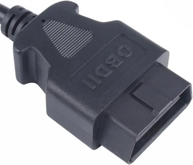 Alt view image 3 of 7 - 9 Pin to 16 Pin Truck Diagnostic Cable OBD2 Cable Diagnostic Scanner Adapter Cable