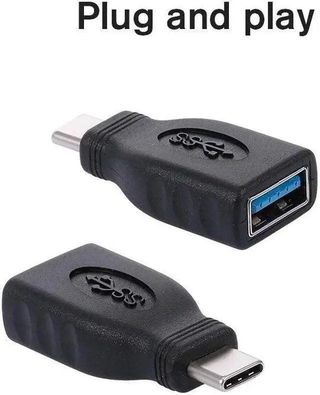 Alt view image 4 of 6 - Type-C OTG Adapter USB3.1 Type-C Male to USB3.0 Female Converter Cable Adapter Replacement for Smart Phone Macbook
