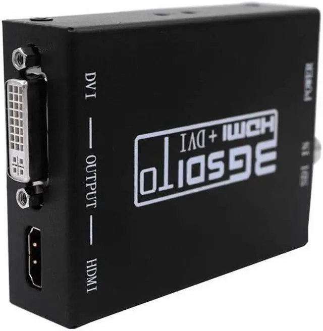 Alt view image 7 of 7 - 3G SDI to HDMI + DVI Converter 1080P HD Video SD-SDI HD-SDI 3G-SDI Signals with Power Adapter