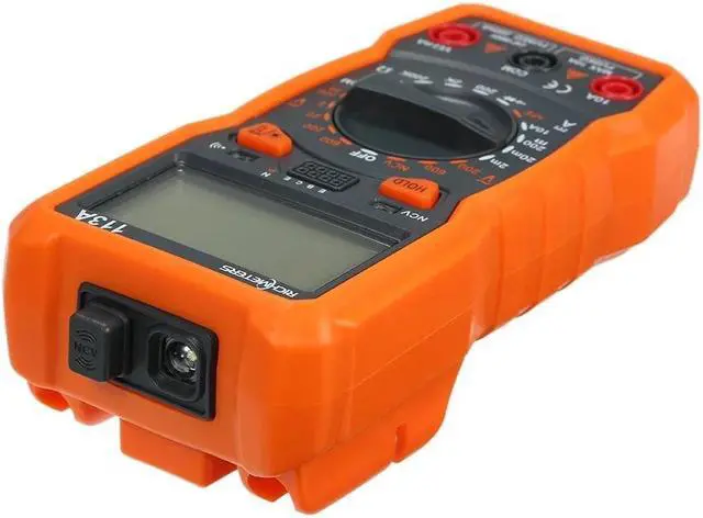 Alt view image 2 of 7 - RICHMETERS RM113A NCV Digital Multimeter 2000 Counts HFE AC/DC Voltage Measuring Meter with Magnetic Suction Flash Light Backlight Large Screen Multi-meter