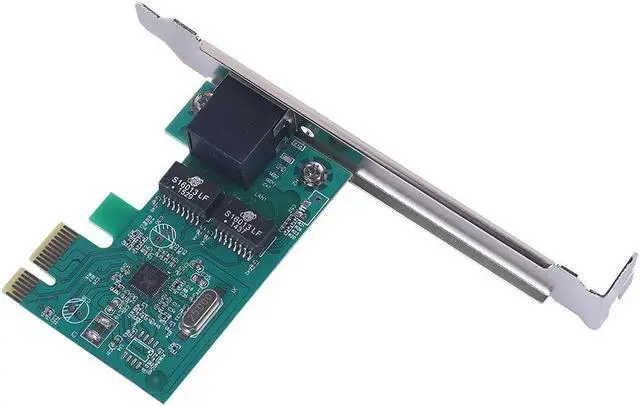 Alt view image 5 of 7 - PCI Express PCI-E Wireless Network Card 1000Mbps PCI-E Gigabit Network Card 10/100/1000M RJ45 Ethernet Network Card