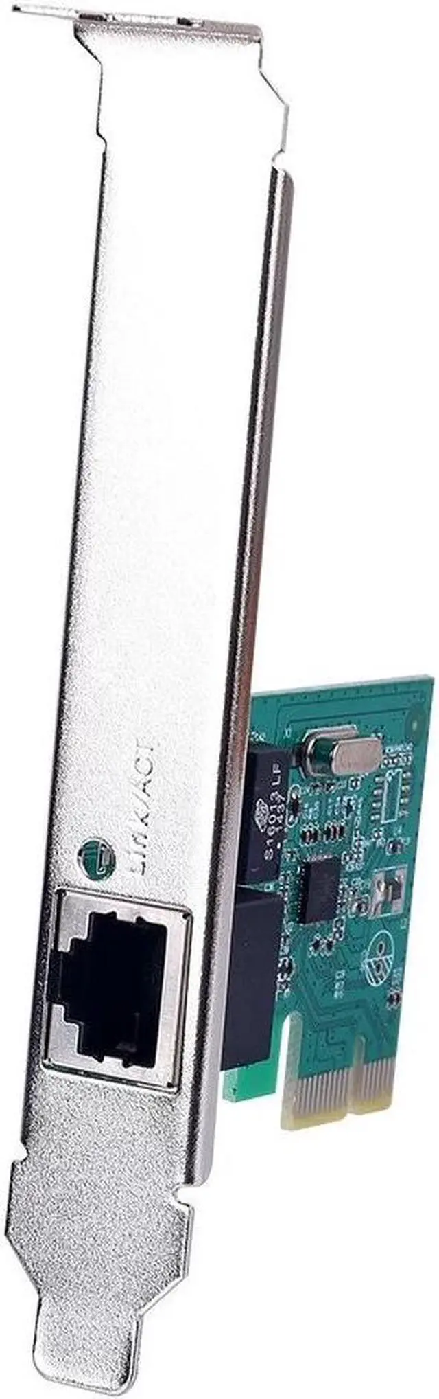 Alt view image 6 of 7 - PCI Express PCI-E Wireless Network Card 1000Mbps PCI-E Gigabit Network Card 10/100/1000M RJ45 Ethernet Network Card
