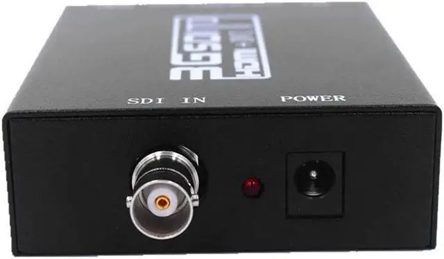 Alt view image 2 of 7 - 3G SDI to HDMI + DVI Converter 1080P HD Video SD-SDI HD-SDI 3G-SDI Signals with Power Adapter
