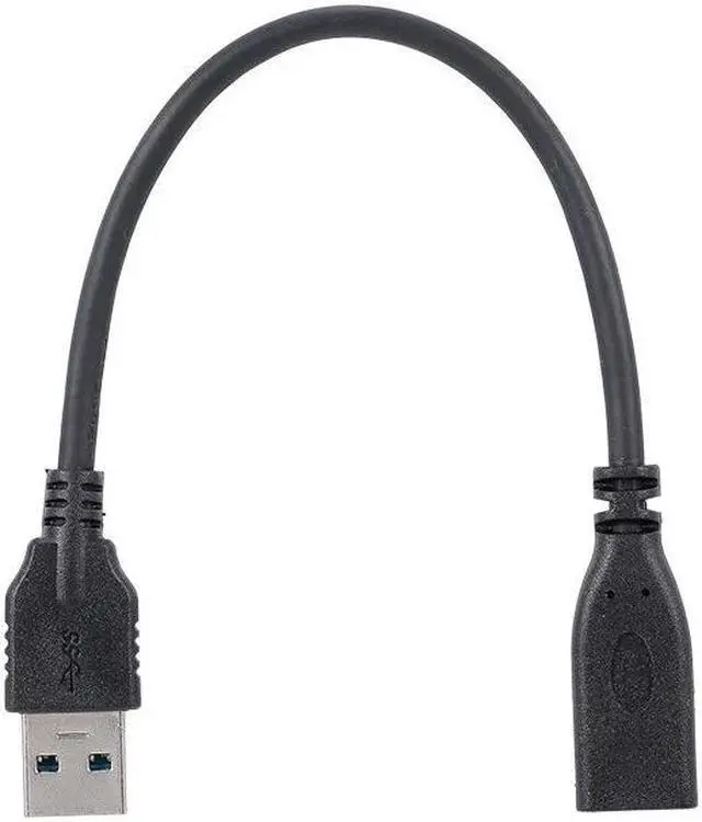Alt view image 5 of 6 - USB3.0 to Type-C Female Adapter Cable Mobile Phone Computer High Speed Data Transmission Adapter Cable 20cm