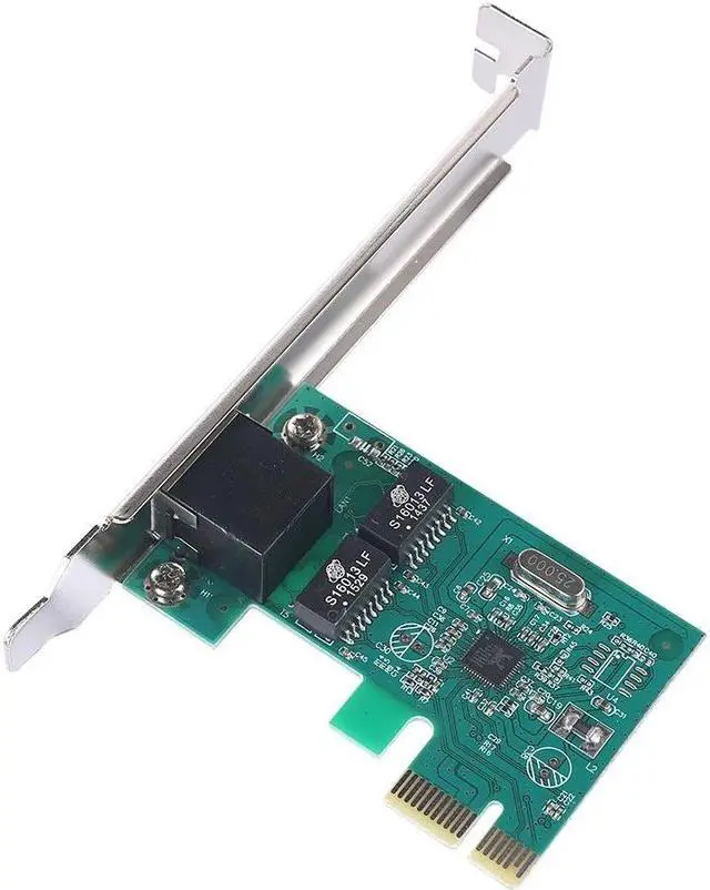 Alt view image 7 of 7 - PCI Express PCI-E Wireless Network Card 1000Mbps PCI-E Gigabit Network Card 10/100/1000M RJ45 Ethernet Network Card