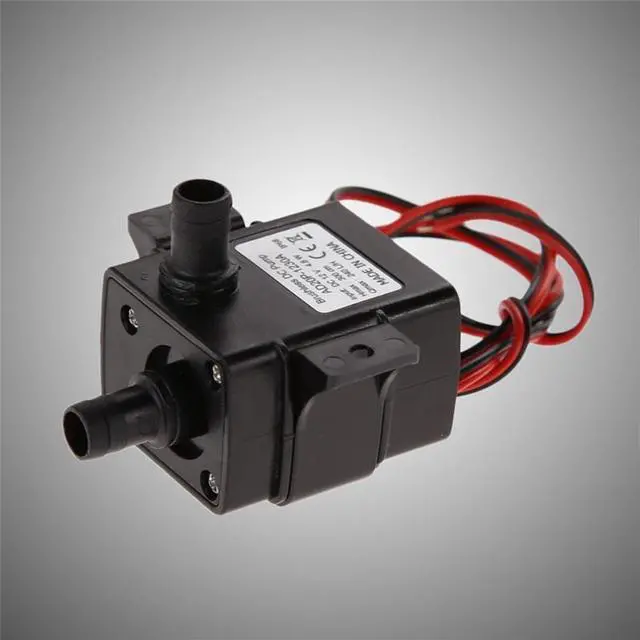 Alt view image 7 of 7 - DC 12V 240L/H Submersible Water Electric Pump Mini Ultra Quiet Black Pump Mechanical Aquarium Pro Water Pump