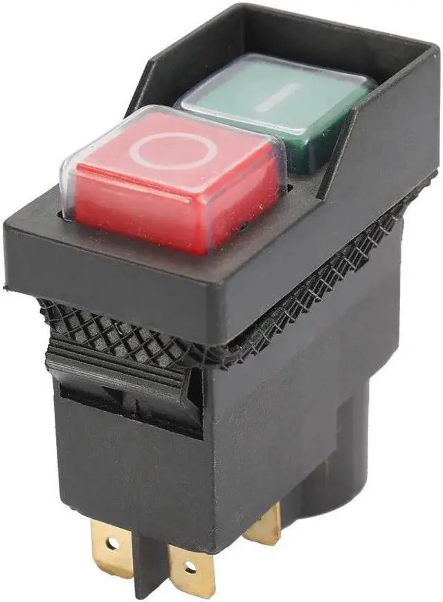 Main image of 250-Voltage Universal CK21B/250V Safety Switch Emergency Stop S-afe Cut Off Killer Waterproof and Dustproof Switches Electromagnetic Switch for Grinding Machine - 4 Pin