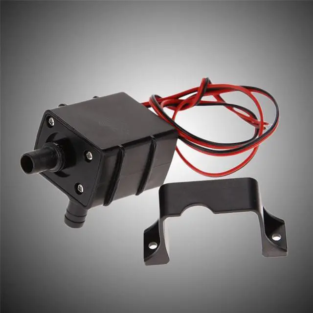 Alt view image 2 of 7 - DC 12V 240L/H Submersible Water Electric Pump Mini Ultra Quiet Black Pump Mechanical Aquarium Pro Water Pump