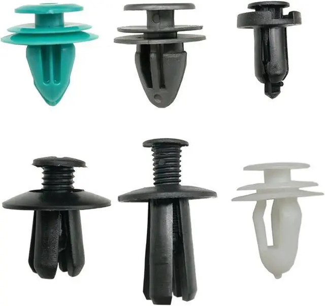 Alt view image 3 of 7 - 730Pcs Bumper Retainer Clips Kit Car Fastener Rivet Multi-purpose Clips Door Trim Panel Clips