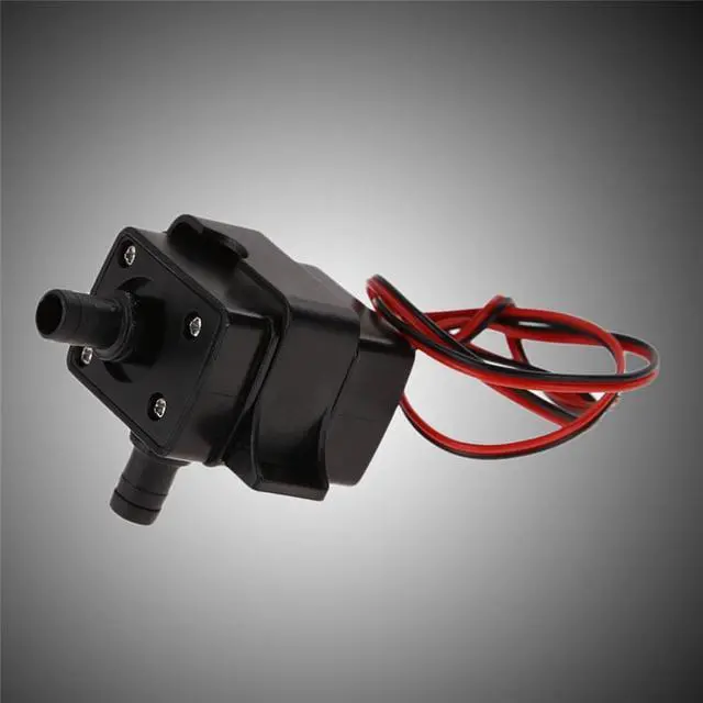 Alt view image 4 of 7 - DC 12V 240L/H Submersible Water Electric Pump Mini Ultra Quiet Black Pump Mechanical Aquarium Pro Water Pump