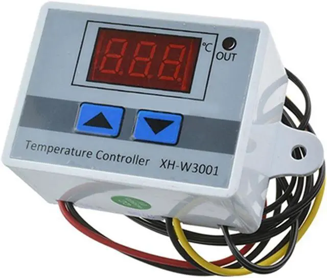 Alt view image 3 of 6 - Xh-W3001 Digital Thermostat Temperature Switch Microcomputer Temperature Controller Temperature Control Switch - 110-220V/1500W