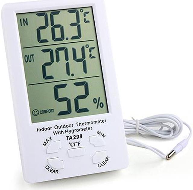 TA298 Digital Indoor Outdoor Min-MaxThermometer thermometer