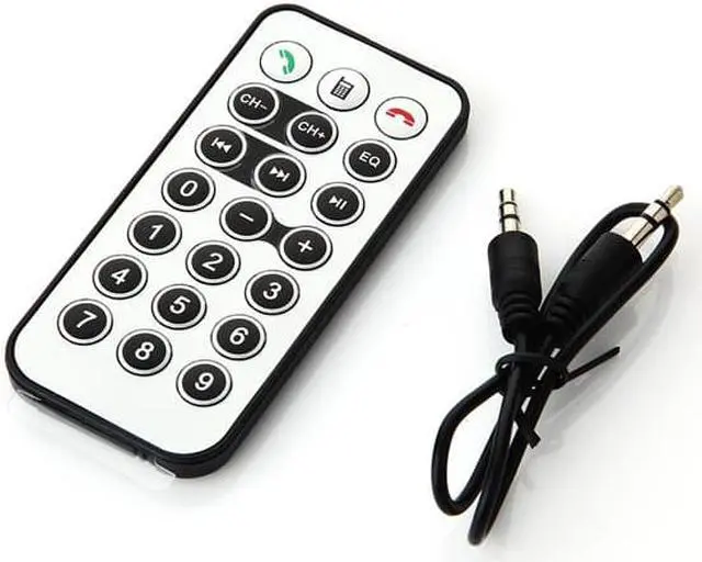 Alt view image 6 of 7 - Bluetooth FM Modulator FM Transmitter LCD Display with Remote Control MP3/MP4 Player