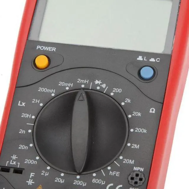 Alt view image 3 of 7 - UNI-T UT603 Modern Inductance Capacitance Meters Testers LCR Meter Capacitors Ohmmeter w/hFE Test