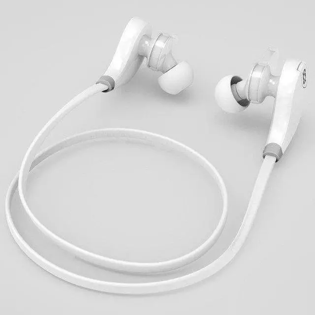 Alt view image 2 of 2 - QCY QY7 Wireless Bluetooth 4.1 Stereo Earphone Sport Running Headphone with Mic White
