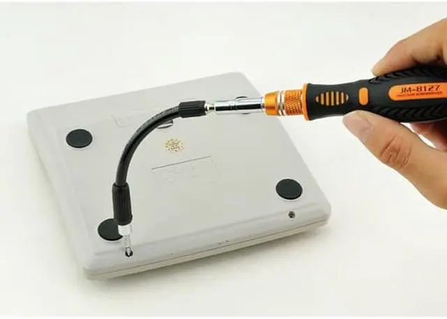 Alt view image 4 of 7 - Jakemy JM-8127 Interchangeable Magnetic 54 in 1 Multipurpose Precision Screwdriver Set Repair Tools for Cellphone PC