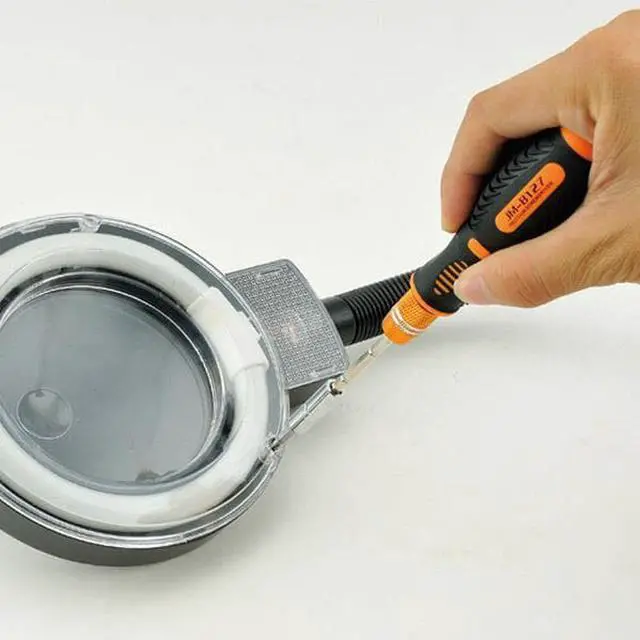 Alt view image 5 of 7 - Jakemy JM-8127 Interchangeable Magnetic 54 in 1 Multipurpose Precision Screwdriver Set Repair Tools for Cellphone PC