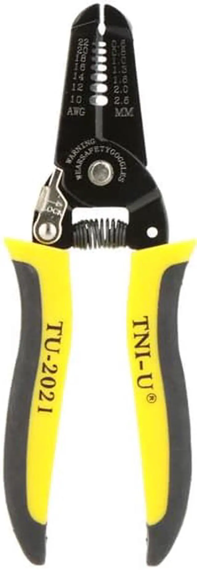Main image of TU-2021 Precise Wire Stripper/Cutter Tool Clamp & Steel Wire Cable Cutter Plier Tool Stripping 22-10AWG Herramientas