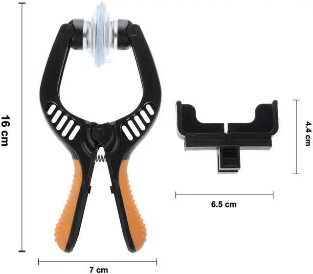 Alt view image 2 of 6 - JAKEMY JM-OP14 2 in 1 LCD Screen Separate Pliers & Flexible Double-end Metal Opening Prying Tool Compatible for Samsung / iPhone / iPad / Laptop / Tablet PC