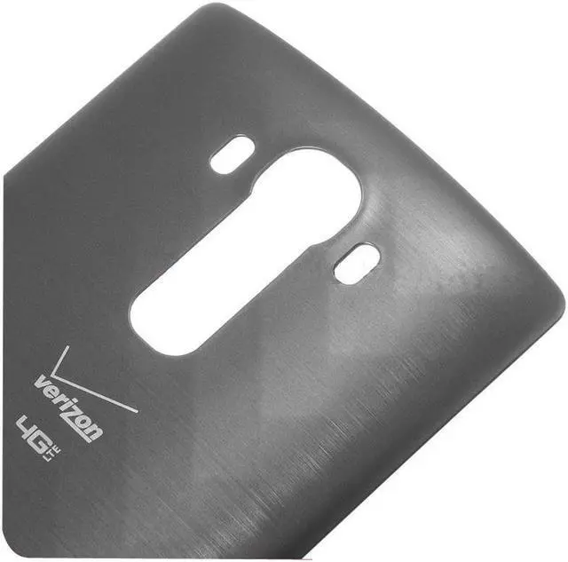 Alt view image 2 of 2 - Battery Housing Back Cover for LG G4 H815- Black - Verizon Logo and G4 Logo