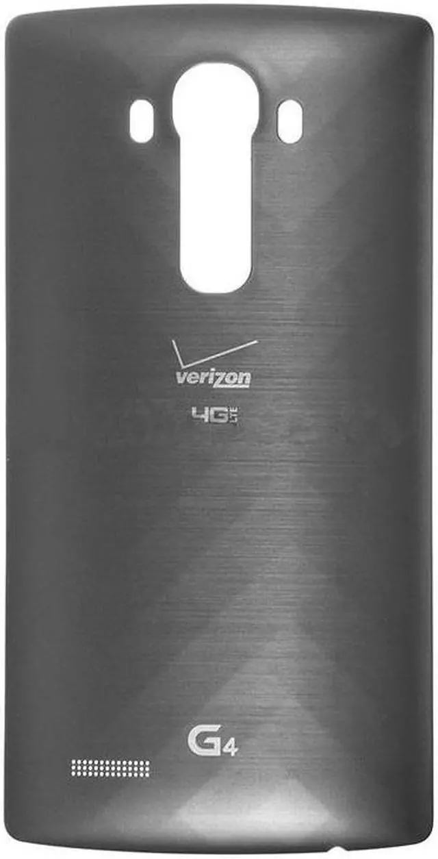 Main image of Battery Housing Back Cover for LG G4 H815- Black - Verizon Logo and G4 Logo