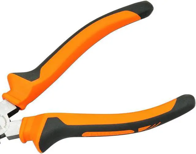 Alt view image 3 of 6 - JAKEMY Multifunctional Diagonal Pliers High Hardness Stainless steel Pliers Cable Wire Stripper Cutter Tool Clamp Wire Pliers